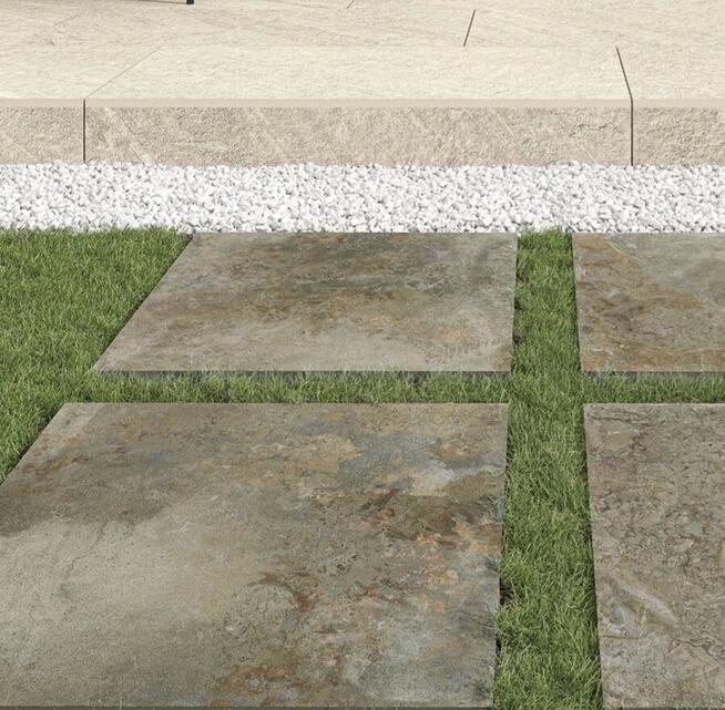 Płytki tarsowe 2cm mrozoodporne brązowe 60x60 Verness gat.1