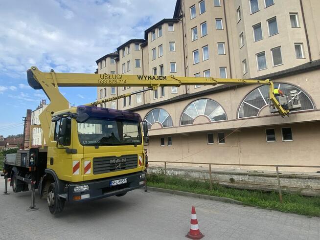 Wynajem podnośnika koszowego Olsztyn - Usługi Olejnik