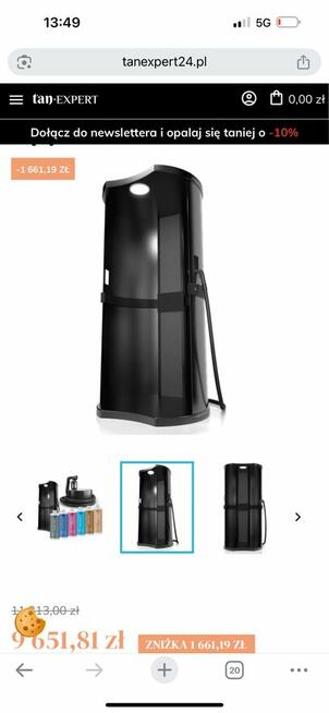 Kabina natryskowa tan exspert