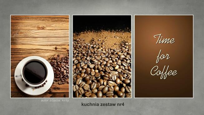 Plakaty do kuchni, jadalni, kawiarni... zestaw 3szt.