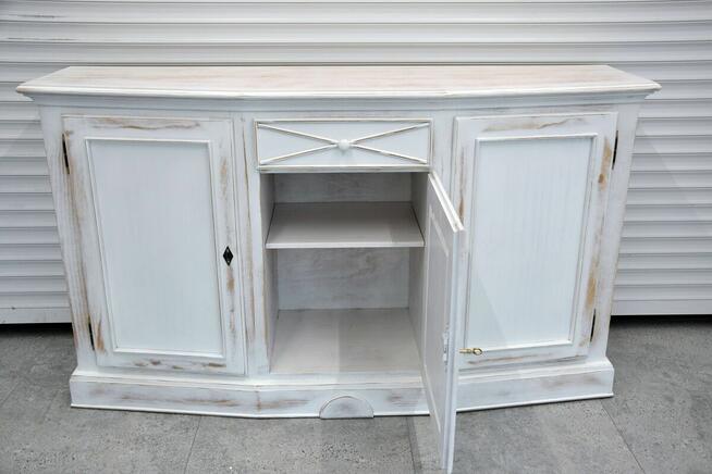 komoda z drewna sosnowego - jak nowa