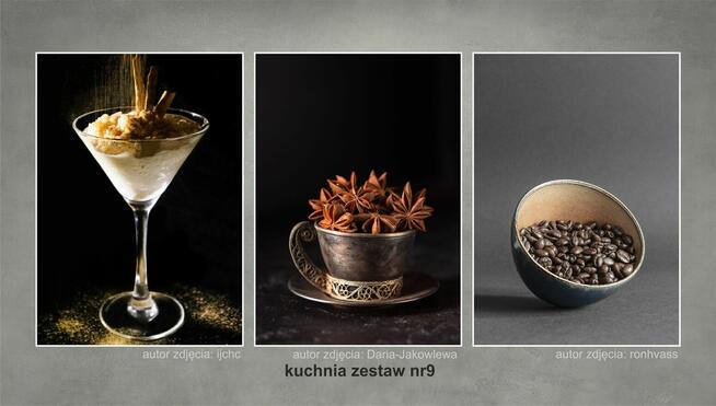 Plakaty do kuchni 3szt. DEKORACJA, która odmienia wnętrza!