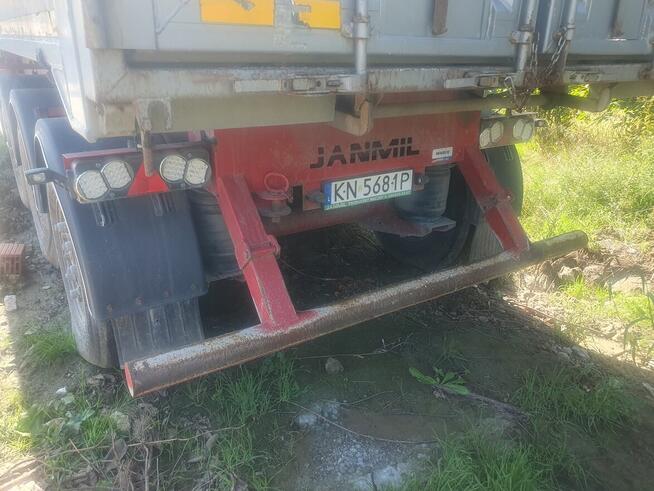 naczepa wywrotka JANMIL długa Long 11,5m aluminium, osie SAF