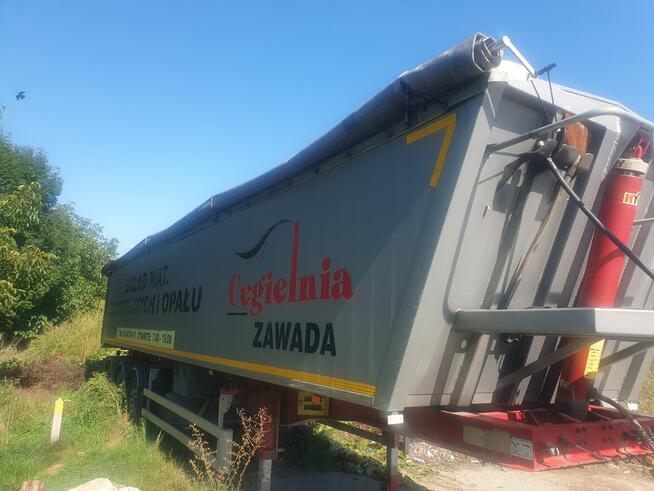 naczepa wywrotka JANMIL długa Long 11,5m aluminium, osie SAF