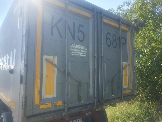 naczepa wywrotka JANMIL długa Long 11,5m aluminium, osie SAF