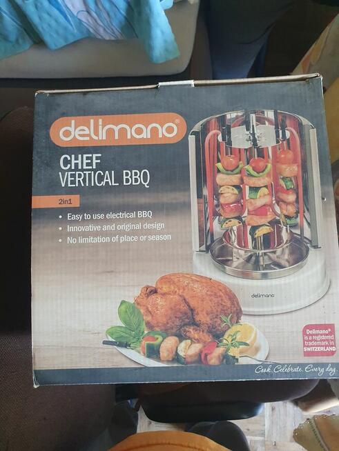 Delimano Chef Vertical BBQ grill elektryczny