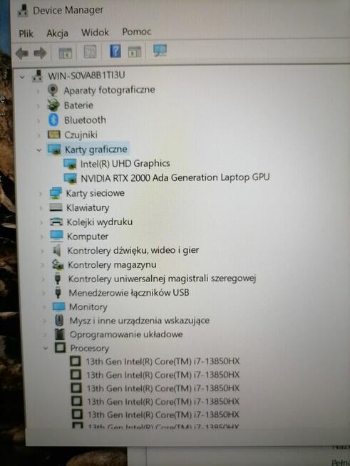 Dell precision 7680 16 WIN 11 i7 13 gener 64GB 2TB WIN 11 RT