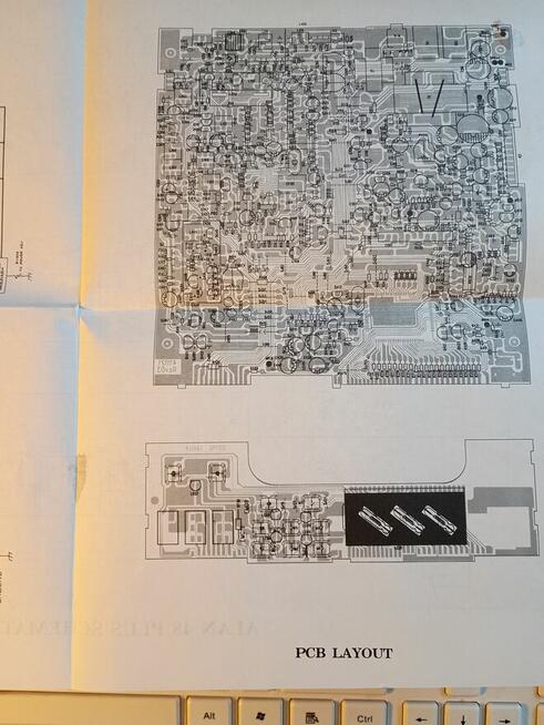 schemat elektroniczny cb - radio Alan 48