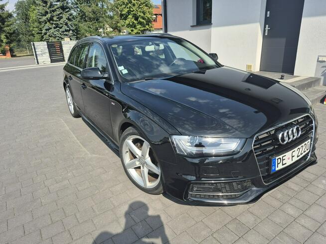 Audi A4 xenon led navi chromy ładny s- line quattro