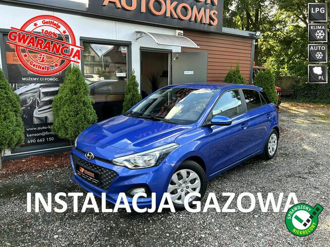 Hyundai i20 LPG do 2035, PL Salon, Klimatyzacja, USB, El. Szyby, El. Lusterka, AUX