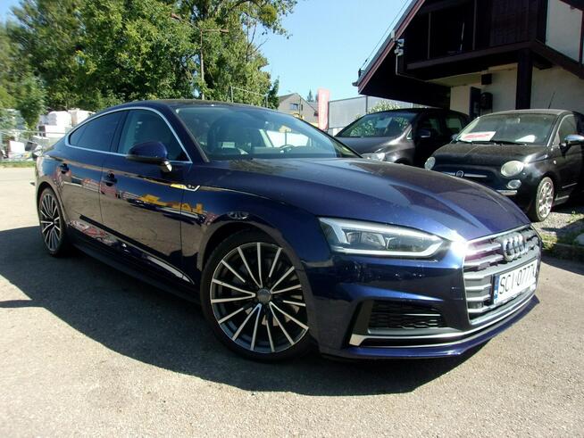 Audi A5 Klimatronic 3-stref, Quattro, DSG, Sportback, Podgrz. fotele