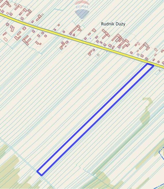 Działka pod zabudowę jednorodzinną mieszkaniową