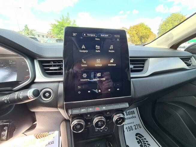 Renault Captur Automat Navi Kamera 2xPDC Półskóry Full Led Wolne Ręce Klimatronik Alu