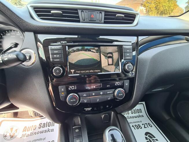 Nissan Qashqai Automat SzklanyDach Navi Kamera 360* Wolne Ręce 2xPDC Klimatronik Alu