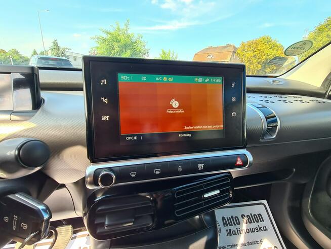 Citroen C4 Cactus SzklanyDach Navi PDC Kamera Asystent Pasa Klimatronik Radar Sensory