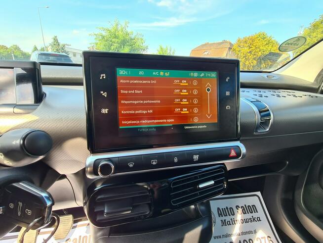 Citroen C4 Cactus SzklanyDach Navi PDC Kamera Asystent Pasa Klimatronik Radar Sensory