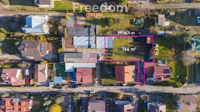 Działka budowlana przy granicy Józefowa i Warszawy