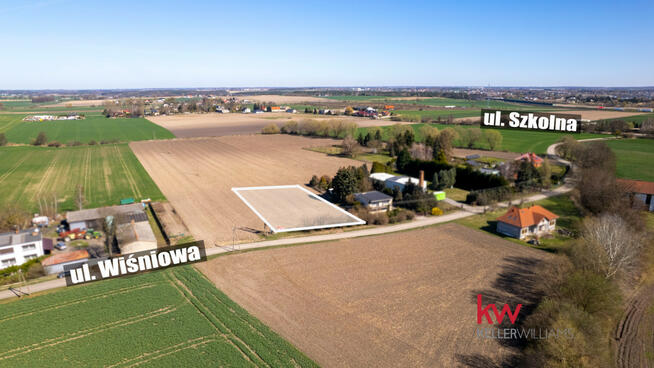 Działka budowlana Kobylniki gm. Rokietnica, Wiśniowa