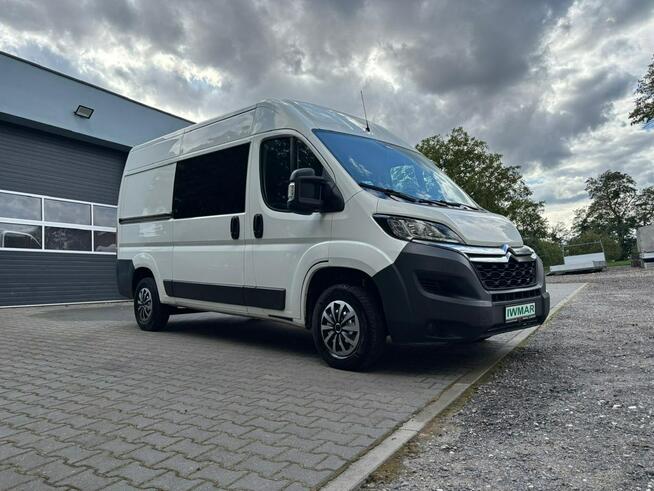Citroen Jumper 2.2 150KM*2014*L2H2*Brygadówka*7 osobowy*Tempomat*Drzwi przesuwane x2