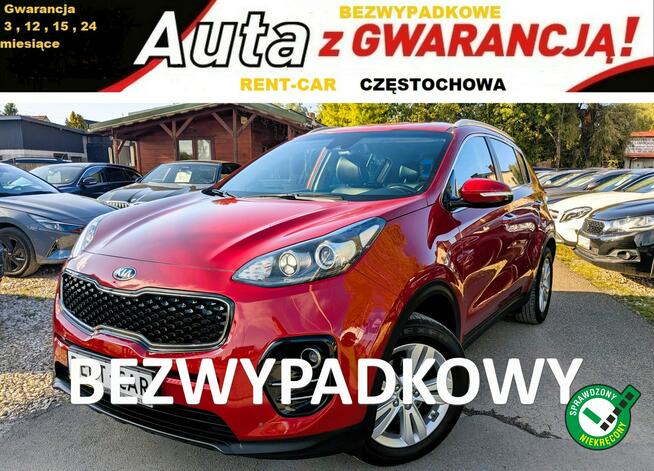 Kia Sportage 1.6i*131PS*OPŁACONY*Bezwypadkowy*Klimatronik Navi*Serwis*GWARANCJA 24