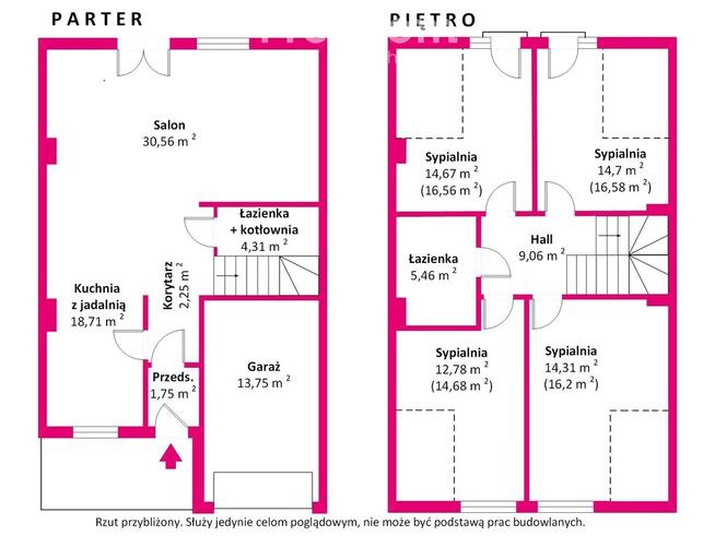 Dom szeregowy, Falenica, Wawer