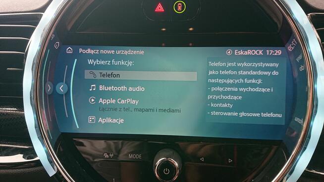 BMW MINI Konwersja USA Kanada Japonia Polski Mapa Carplay