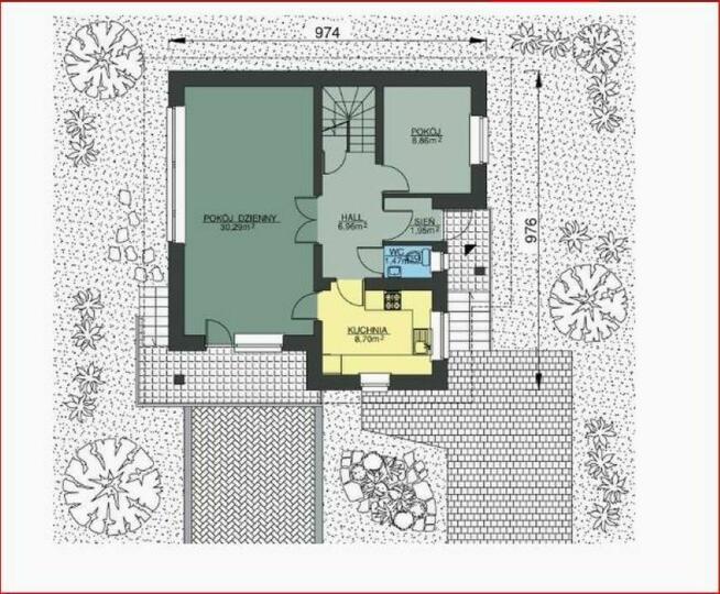 Działka, 476 m², Ciechanów