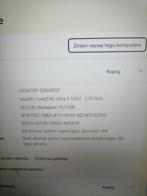 Nowy dell Latitude 7650 WIN 11 FHD+ Ultra 5 135U 16GB 512GB