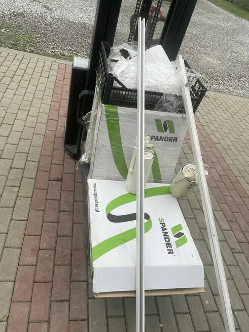 20m szynoprzewodu z lampami