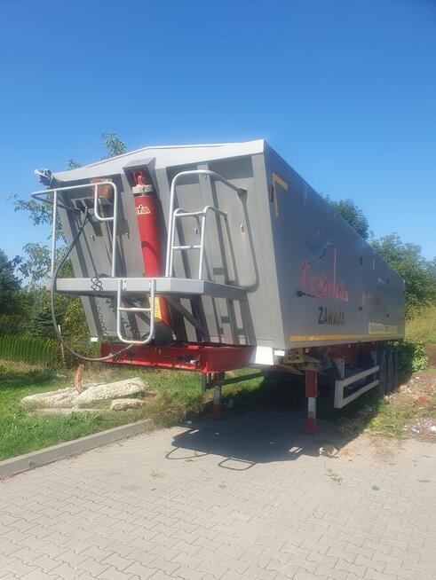 naczepa wywrotka JANMIL długa Long 11,5m aluminium, osie SAF