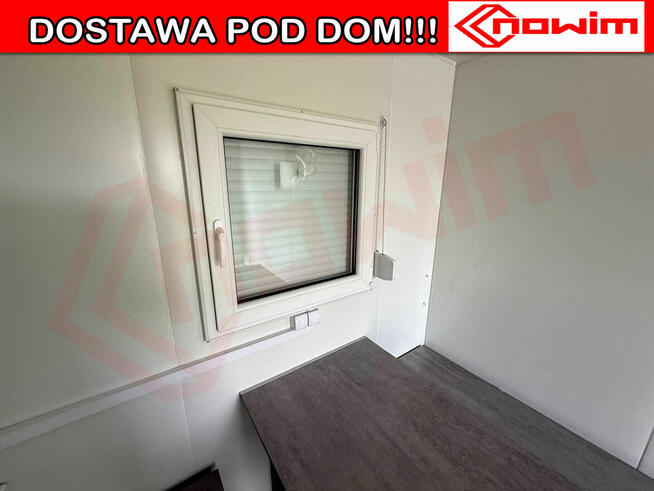 Przyczepa mobilne biuro przyczepka szatnia stołówka socjalna