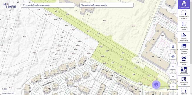 Działki w dzierżawę na Jeżycach