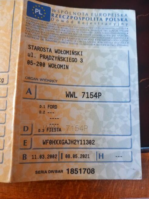 Syndyk sprzeda - Ford Fiesta