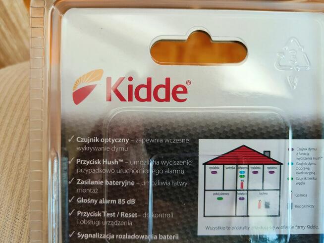 Czujnik dymu optyczny Kidde