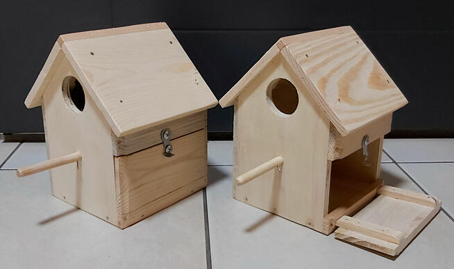 Budka dla ptaków hodowlanych