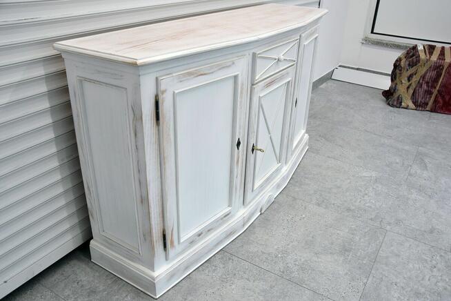 komoda z drewna sosnowego - jak nowa