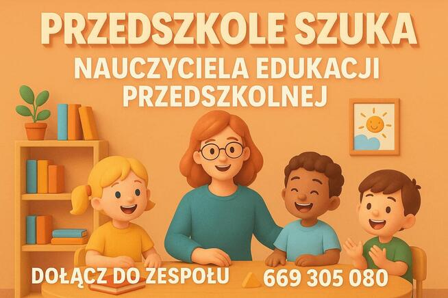 Nauczyciel wychowania przedszkolnego