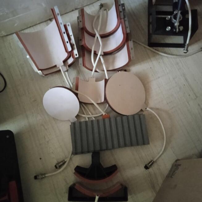 Prasa termotransferowa + 10 grzałek