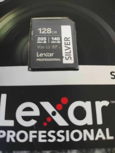 Karta Pamięci 128GB SD do Aparatu Kamery Lexar Professional