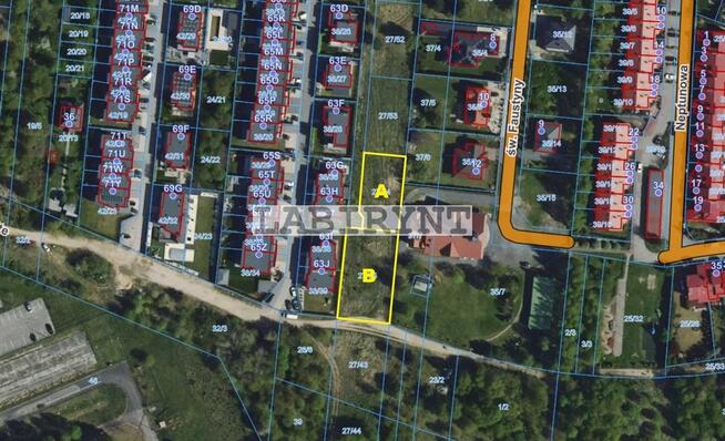 Parkitka, budowlana, 645m2, wymiary 19x34, media