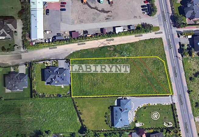 Lisiniec 2400m2, narożna, Warunki Zabudowy na halę