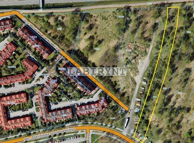 Północ, Sosabowskiego, 4046m2, budowlana