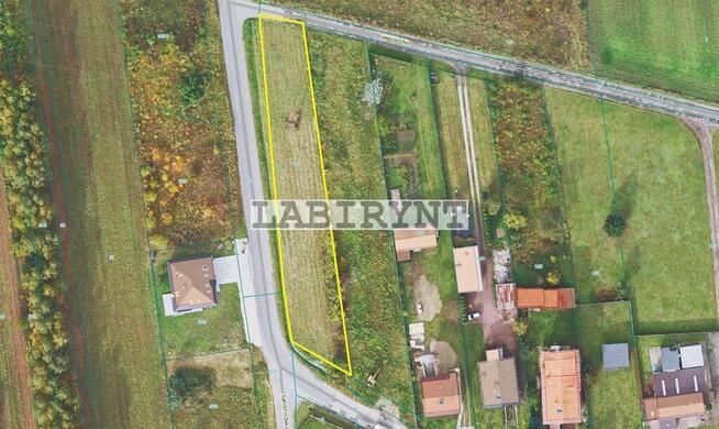 Mirów, działka budowlana, narożna, 1400m2, media