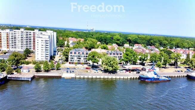 Mieszkanie 2 pokoje balkon widok na port parking.