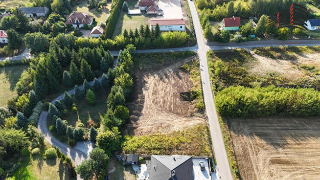 Działka budowlana Marysin gm. Jastków, Grafitowa