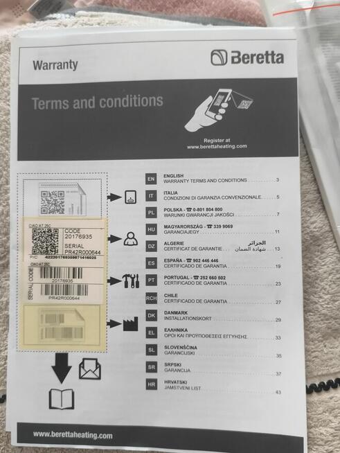 Sprzedam piec Beretta