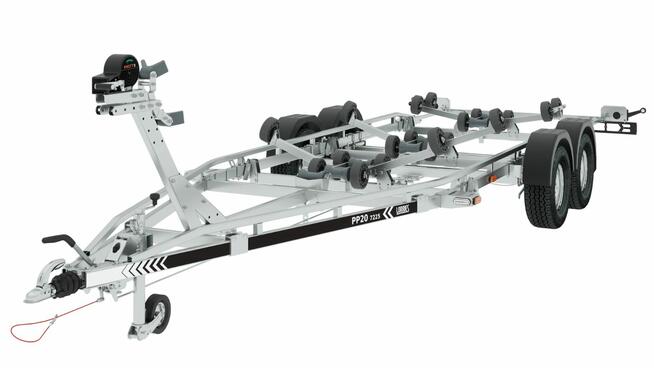 Przyczepa podłodziowa Lorries PP20-7225 do łódki łodzi nowa