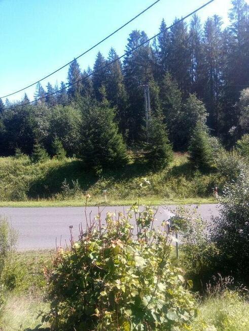 Działka w górach z bardzo dobrym wjazdem