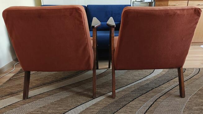 2 fotele z PRL po gruntownej renowacji