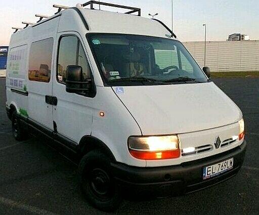 Pokrywa silnika, kompletna, Renault Master II